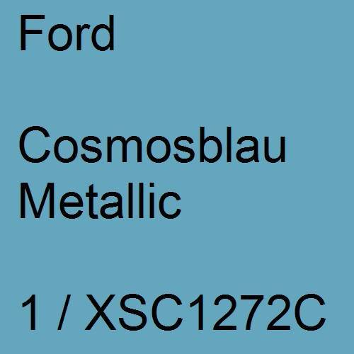 Ford, Cosmosblau Metallic, 1 / XSC1272C.